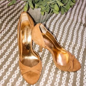 Tan BCBG MAXAZRIA heels